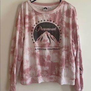 paramount tie dye sweatshirt